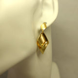 TU1.21 Gold Plated Sterling Silver Earrings
