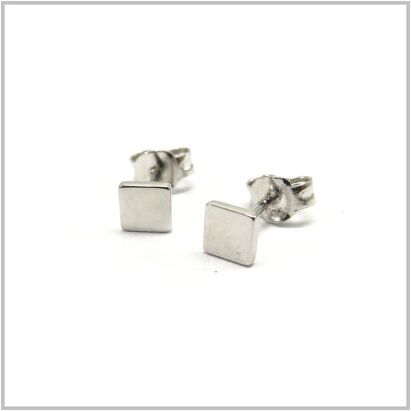PS13.88 Square Sterling Silver Stud Earrings