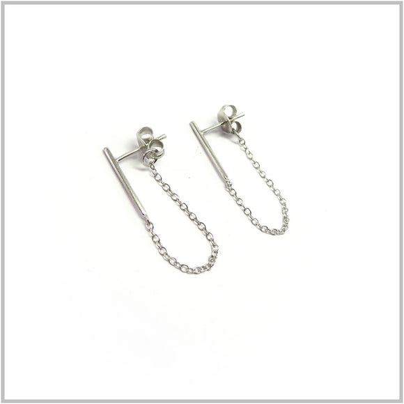 PS13.91 Wrap-Around Sterling Silver Earrings
