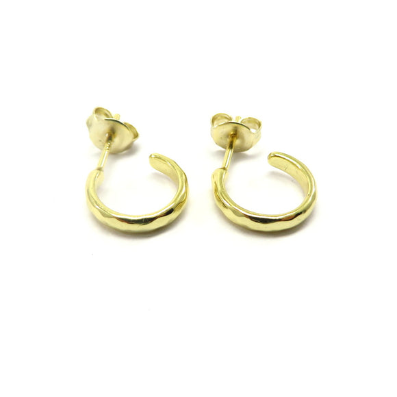 PS15.41 Hoop Earring Gold Plated Sterling Silver
