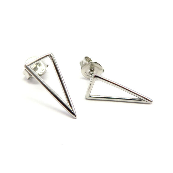 PS15.70 Spear-Point Earrings Sterling Silver