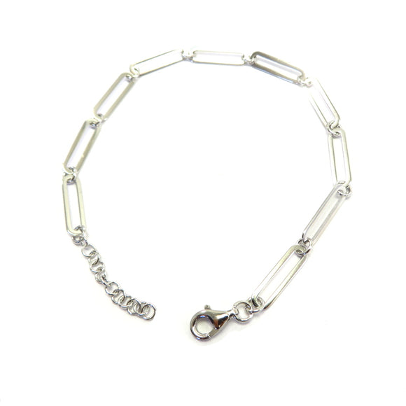 PS15.94 Linked Chain Bracelet Sterling Silver