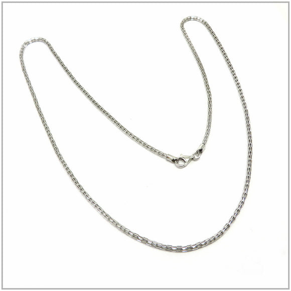 TU2.116 Mesh Sterling Silver Necklace