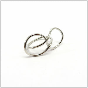 TU2.125 Infinity Butterfly Sterling Silver Ring