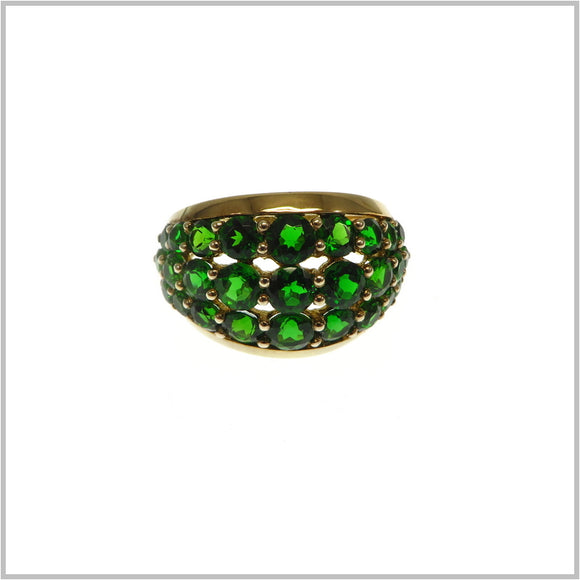 HG30.28 Chrome Diopside Sterling Silver Ring