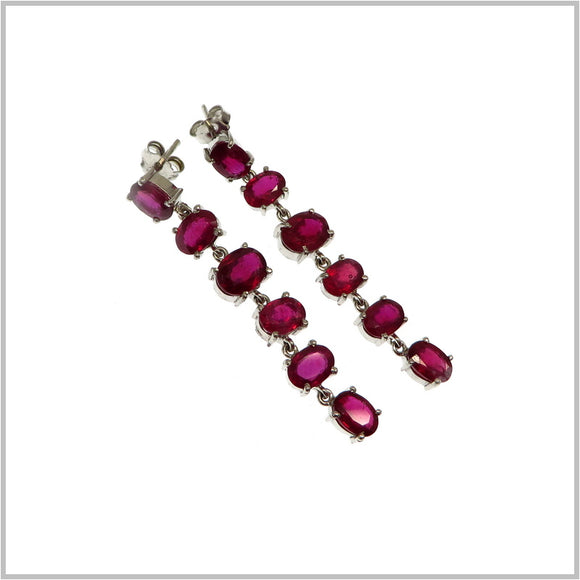 AN7.124 Regal Ruby Earrings