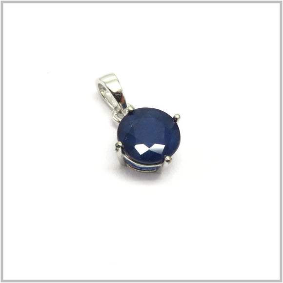 AN8.211 Sapphire Pendant Sterling Silver