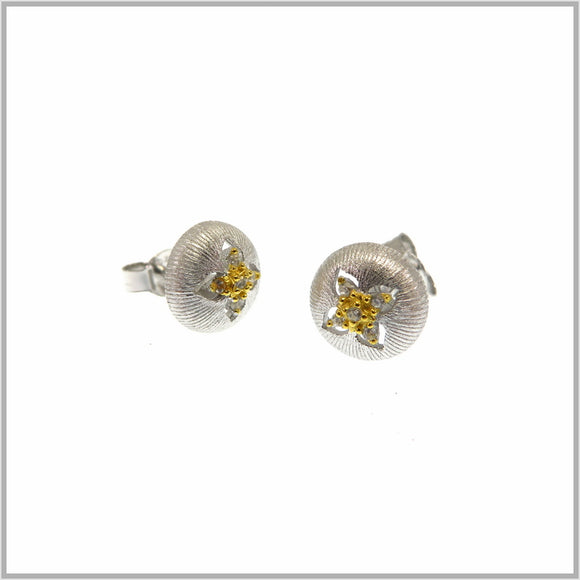 FM23.11 Russian Silver Stud Earrings