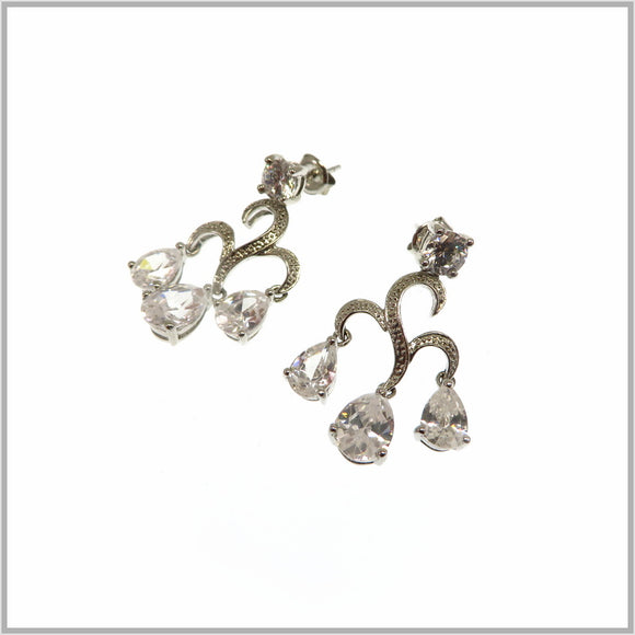 HG28.230 Fountain Cubic Zirconia Earrings
