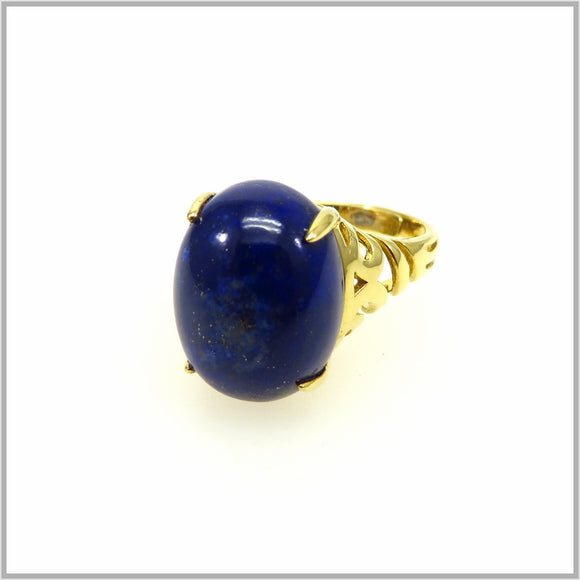 HG29.111 Vintage Lapis Lazuli Ring