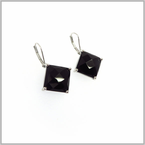 HG29.289 Black Agate Earrings