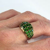 HG30.28 Chrome Diopside Sterling Silver Ring