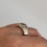 HG30.87 Peridot Sterling Silver Ring