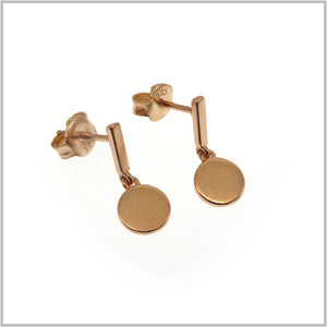 PS10.107 Rose Gold Plated Earrings