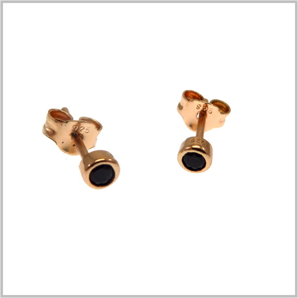 PS10.129 Rose Gold Plated Stud Earrings