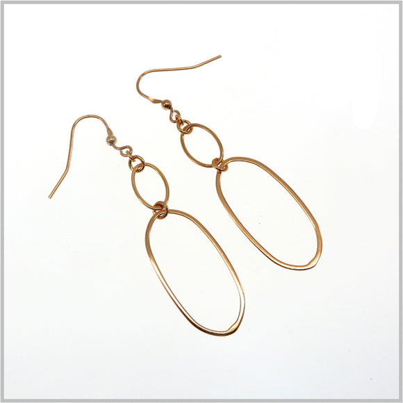 PS10.168 Rose Gold Plated Earrings