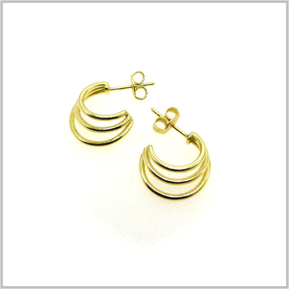 PS10.184 Gold Plated Earrings