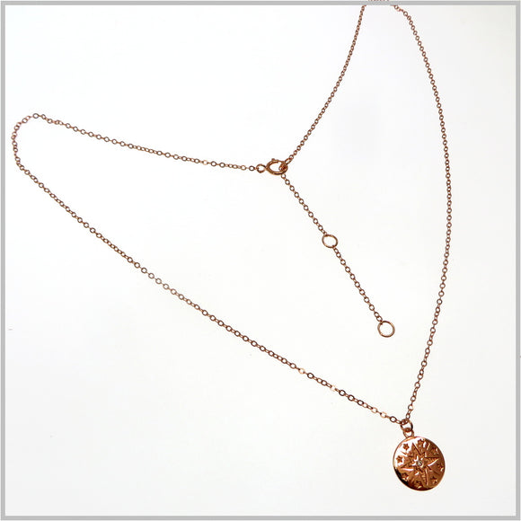 PS10.39 Rose Gold Plated Necklace with Disc