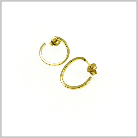 PS11.106 Gold Plated Sterling Silver Earrings