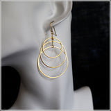 PS11.109 Gold Plated Sterling Silver Earrings
