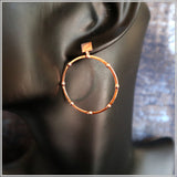 PS11.11 Rose Gold Plated Sterling Silver Earrings