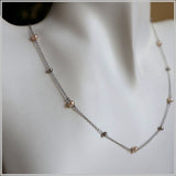 PS11.126 Freshwater Pearl Sterling Silver Necklace