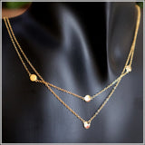 PS11.143 Gold Plated Sterling Silver Necklace