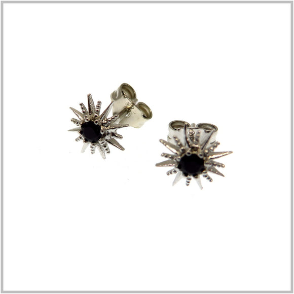 PS11.2 Sterling Silver Flower Stud Earrings