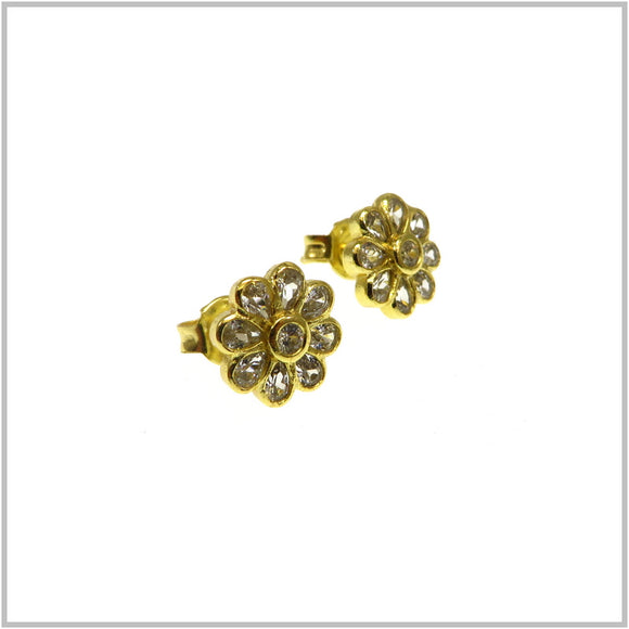 PS11.30 Gold Plated Sterling Silver Stud Earrings