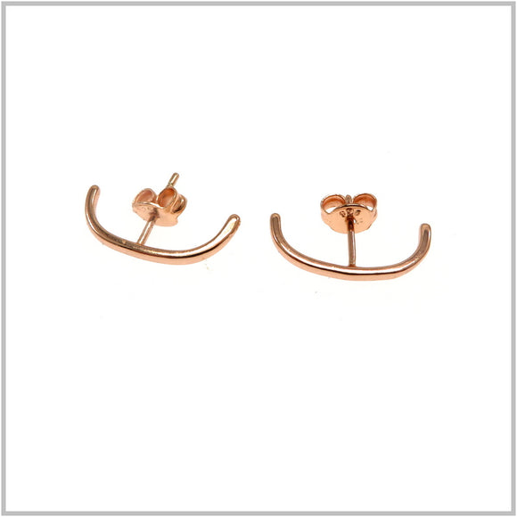 PS11.53 Rose Gold Plated Sterling Silver Earrings