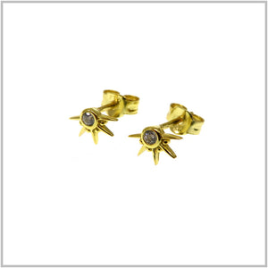 PS11.67 Gold Plated Sterling Silver Stud Earrings