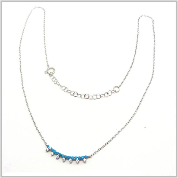 PS12.103 Boho Sterling Silver Necklace
