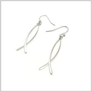 PS12.109 Sterling Silver Hook Earrings