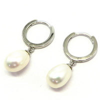 PS12.4 Freshwater Pearl Sterling Silver Earrings