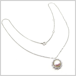 PS12.85 Freshwater Pearl Sterling Silver Necklace