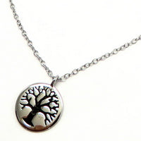 PS12.94 Tree of Life Sterling Silver Necklace