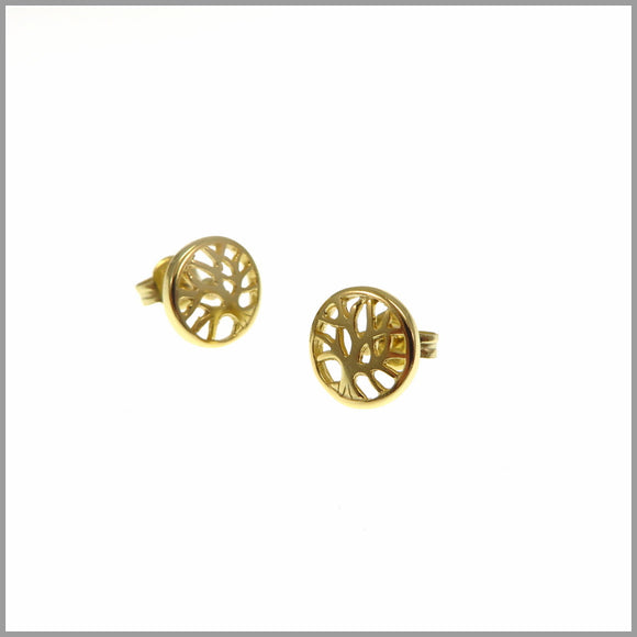 PS9.53 Gold Tree of Life Earrings