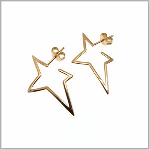 PS9.15 Rose Gold Fallen Star Earrings