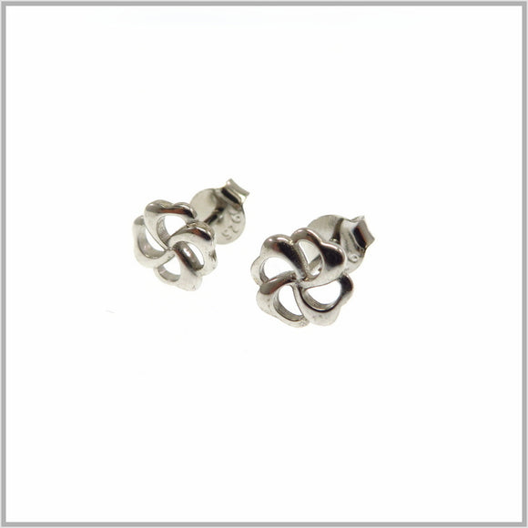 TY1.3 Miniature Four Leaf Clover Earrings