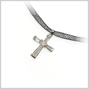 TY3.34 Sterling Silver Cross Pendant
