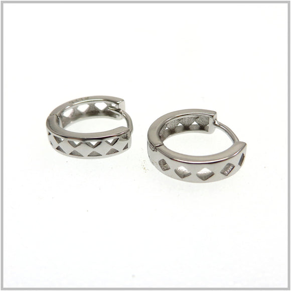 TY3.40 Sterling Silver Hoop Earrings
