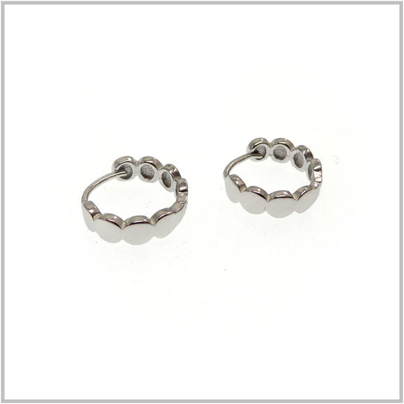 TY3.41 Sterling Silver Hoop Earrings
